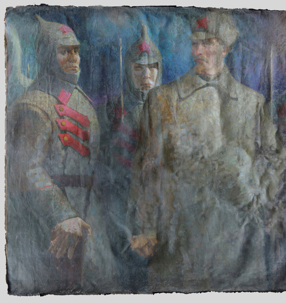 Александрович Рудольф Павлов. "Рождённые революцией", 1917-1921 годы. Фрагмент.