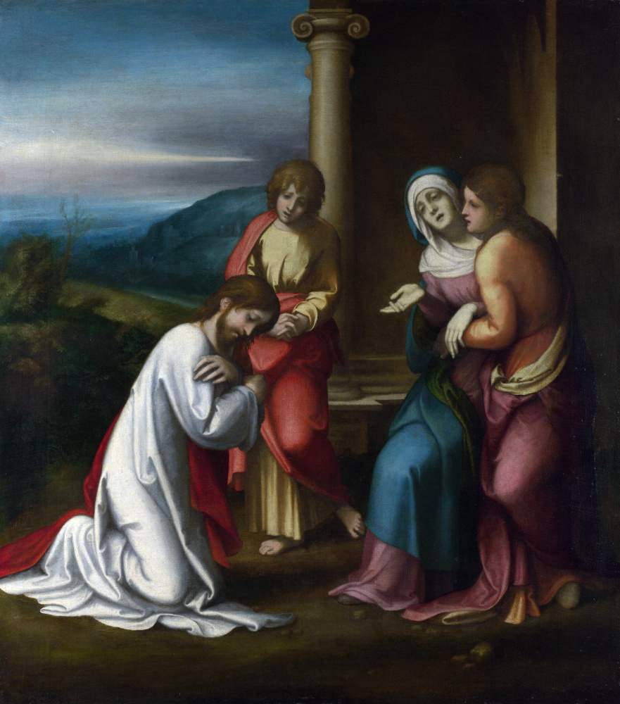 Антонио Корреджо. Христос прощается с матерью