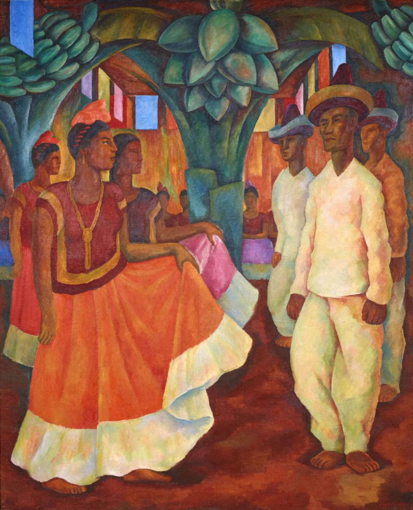 Диего Мария Ривера. Танец в Теуантепеке