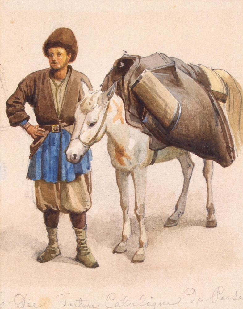 Луиджи Премацци. Татарин с мулом