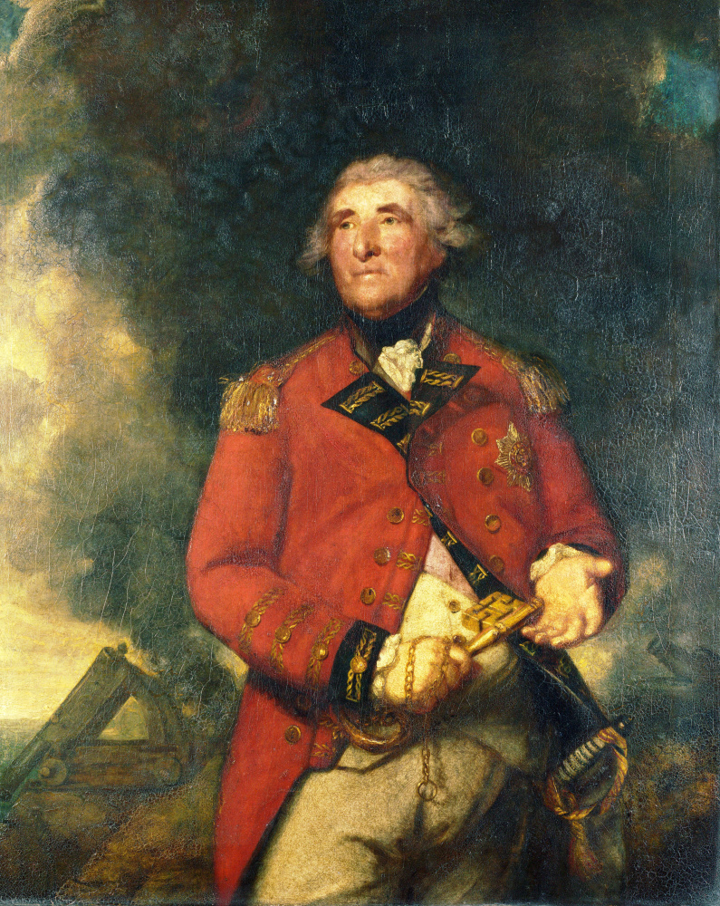 Джошуа Рейнолдс. Портрет адмирала лорда Хитфилда, губернатора Гибралтара