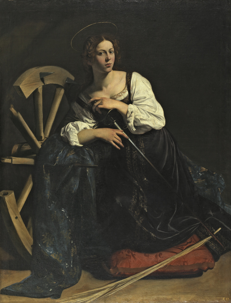 Микеланджело Меризи де Караваджо. Святая Екатерина Александрийская