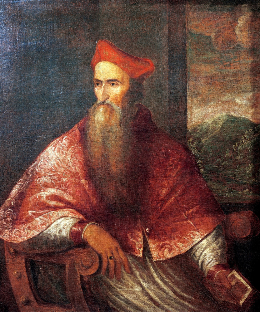 Тициан Вечеллио. Портрет кардинала Пьетро Бембо