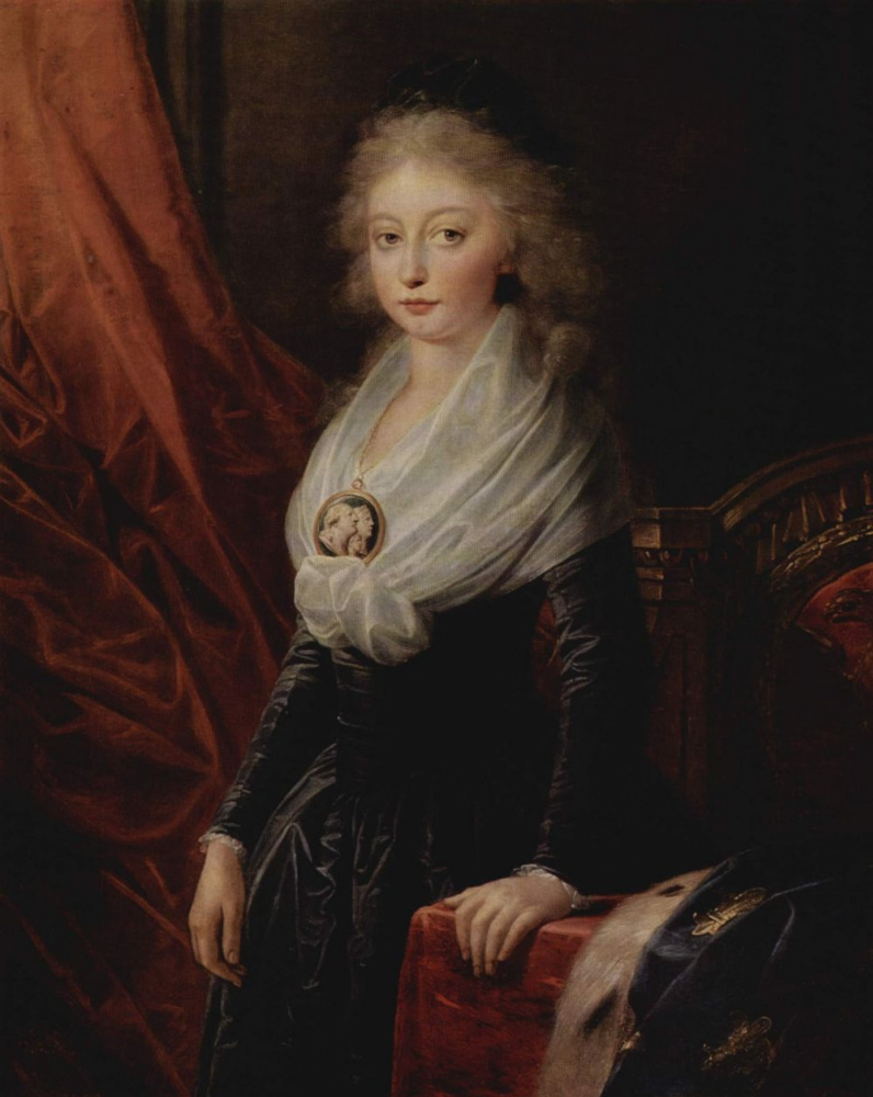 Генрих Фридрих Фюгер. Портрет Марии Терезии де Бурбон