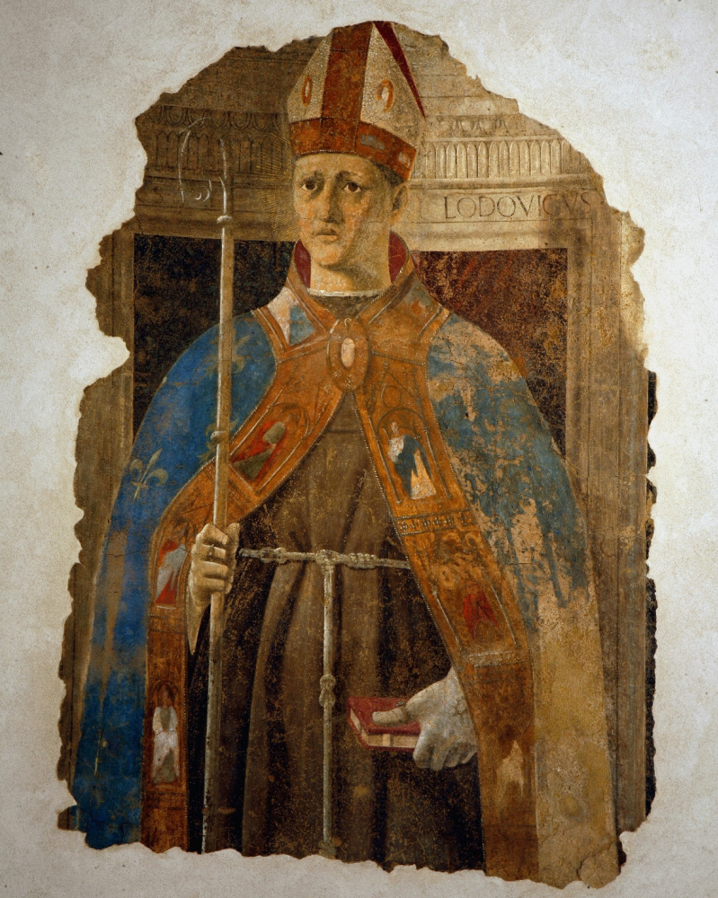 Пьеро делла Франческа. Святой Людовик Тулузский