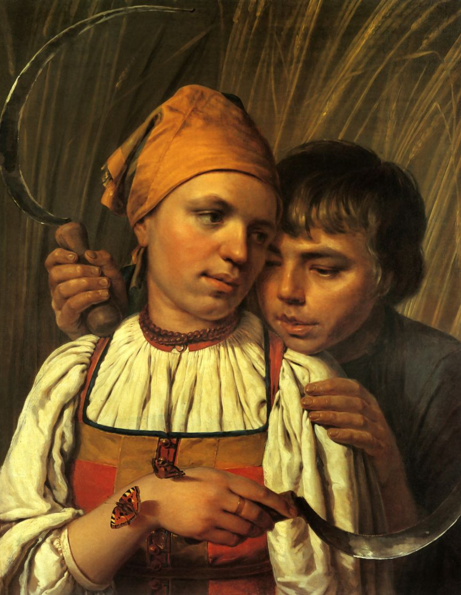 Алексей Гаврилович Венецианов - Жнецы, 1820, 55×67 см: Описание  произведения | Артхив