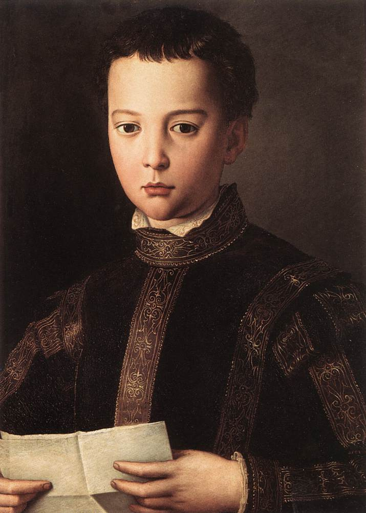 Аньоло Бронзино. Портрет Франческо Медичи