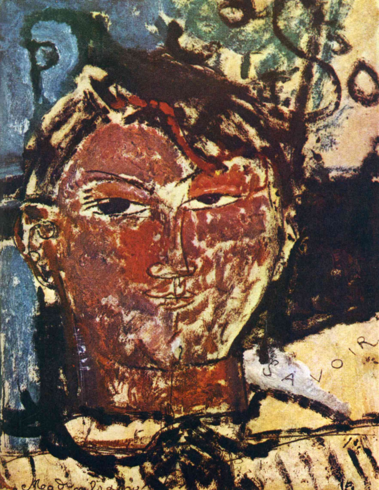 Амедео Модильяни. Портрет Пабло Пикассо
