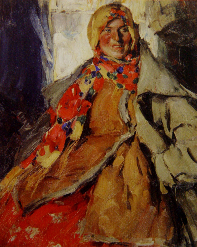 Абрам Ефимович Архипов. Женский портрет