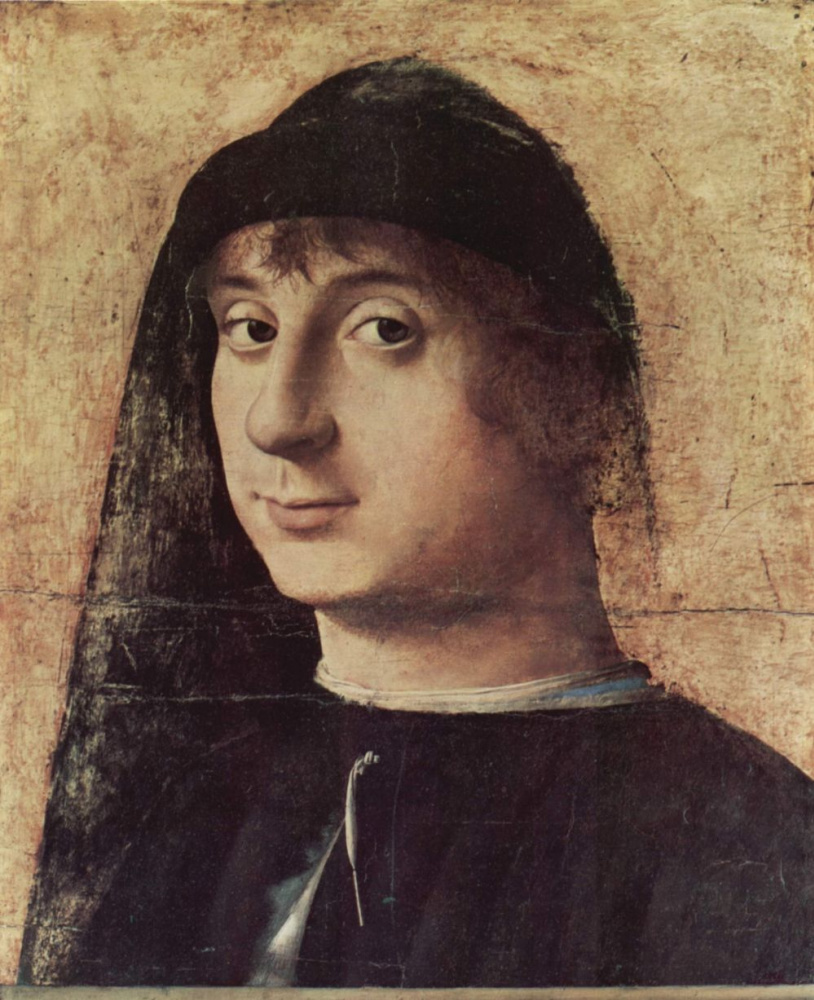 Антонелло да Мессина. Мужской портрет
