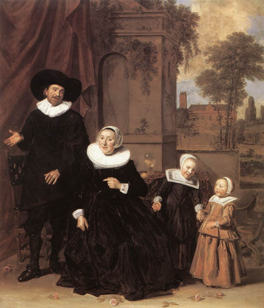 Франс Хальс. Портрет голландской семьи