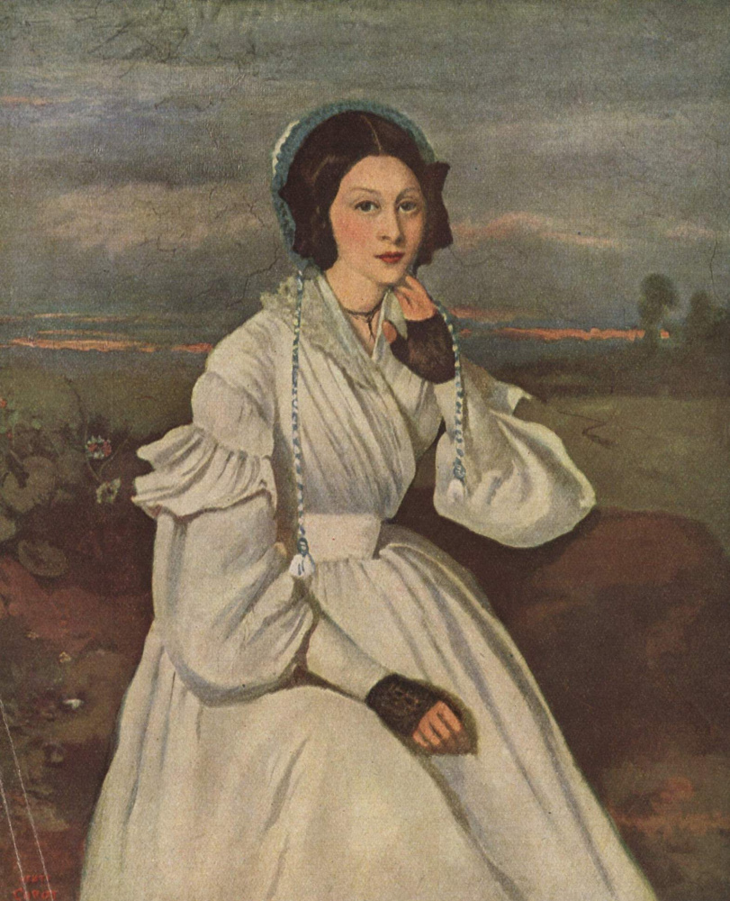 Камиль Коро. Портрет мадам Шармуа