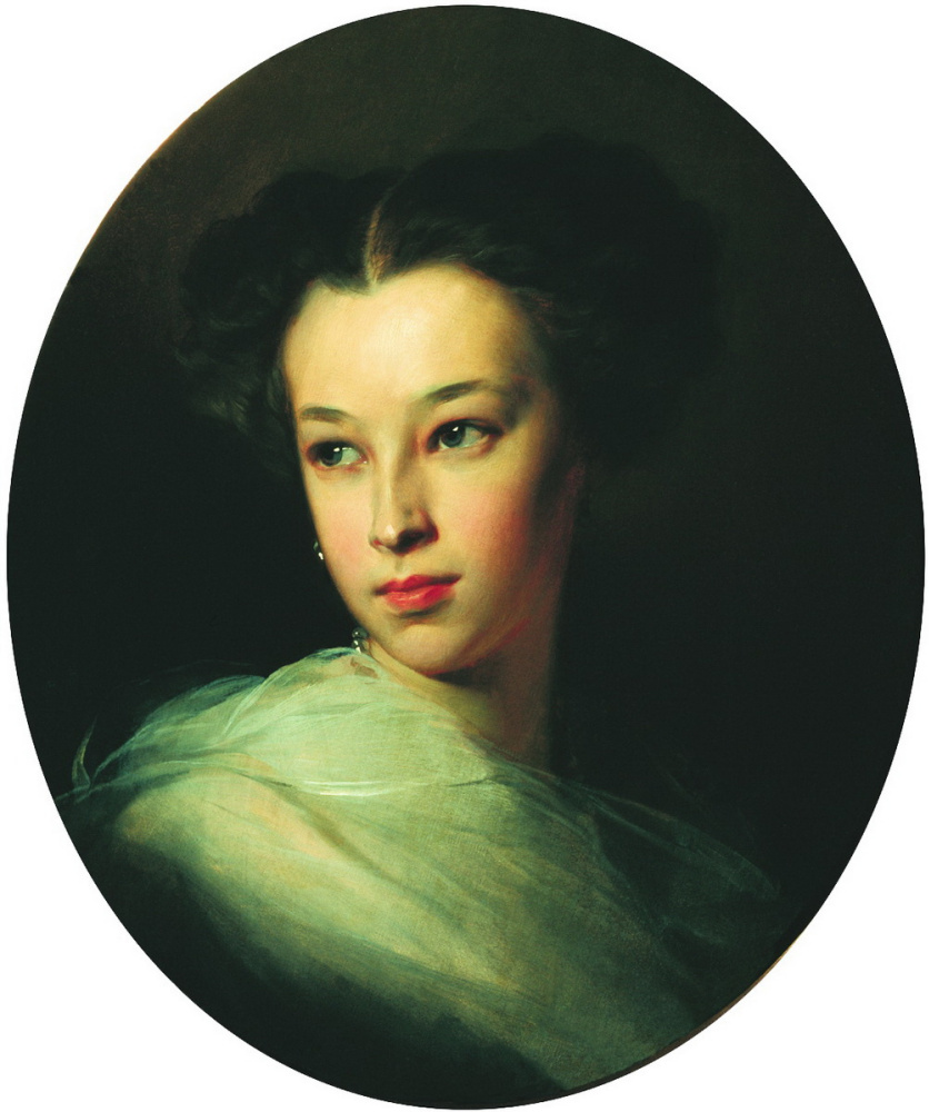 Иван Кузьмич Макаров. Портрет Н. А. Пушкиной. 1849