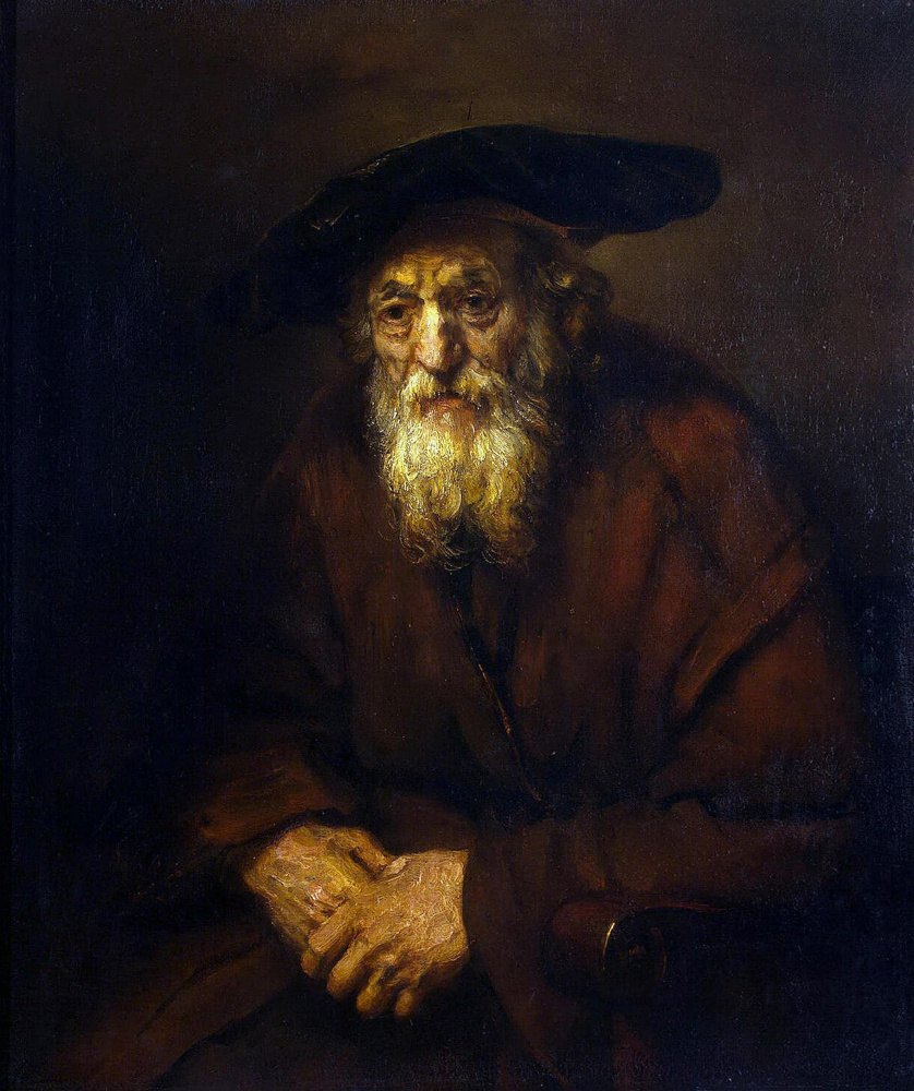 Рембрандт Харменс ван Рейн. Портрет старика-еврея