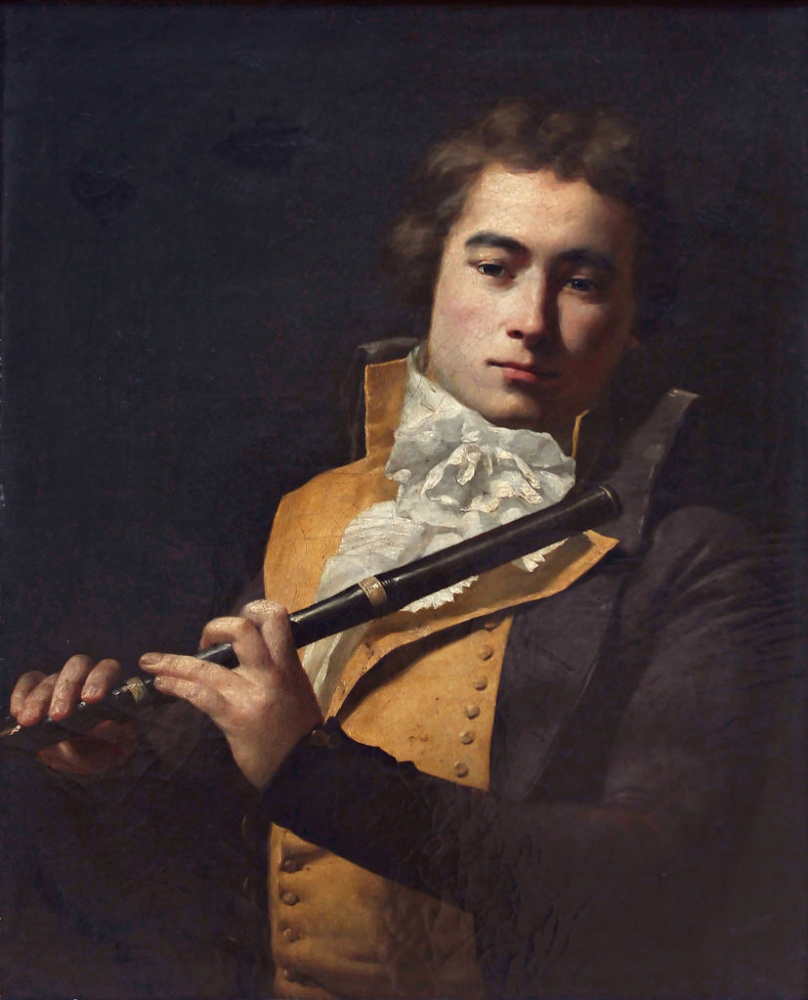 Жак-Луи Давид. Портрет флейтиста Франсуа Девенна