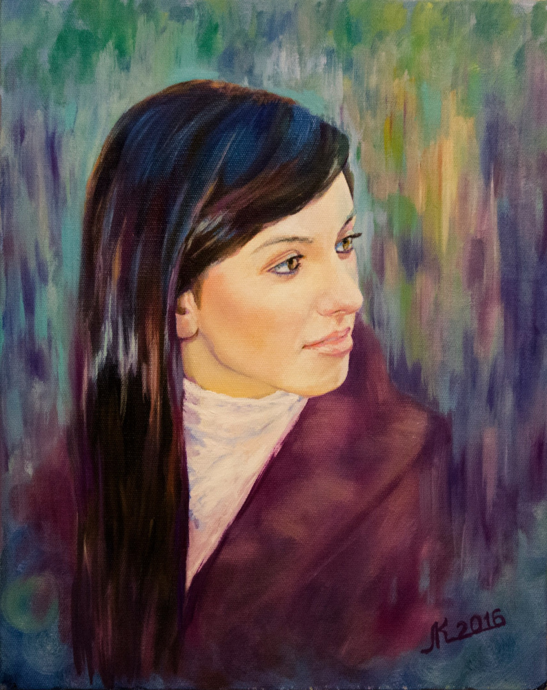 Мила Канеева. Портрет на заказ