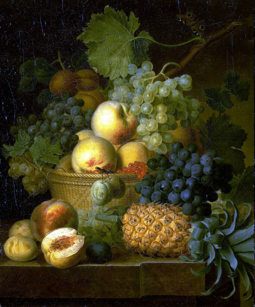 Жан Франсуа ван Даль. Корзина с фруктами