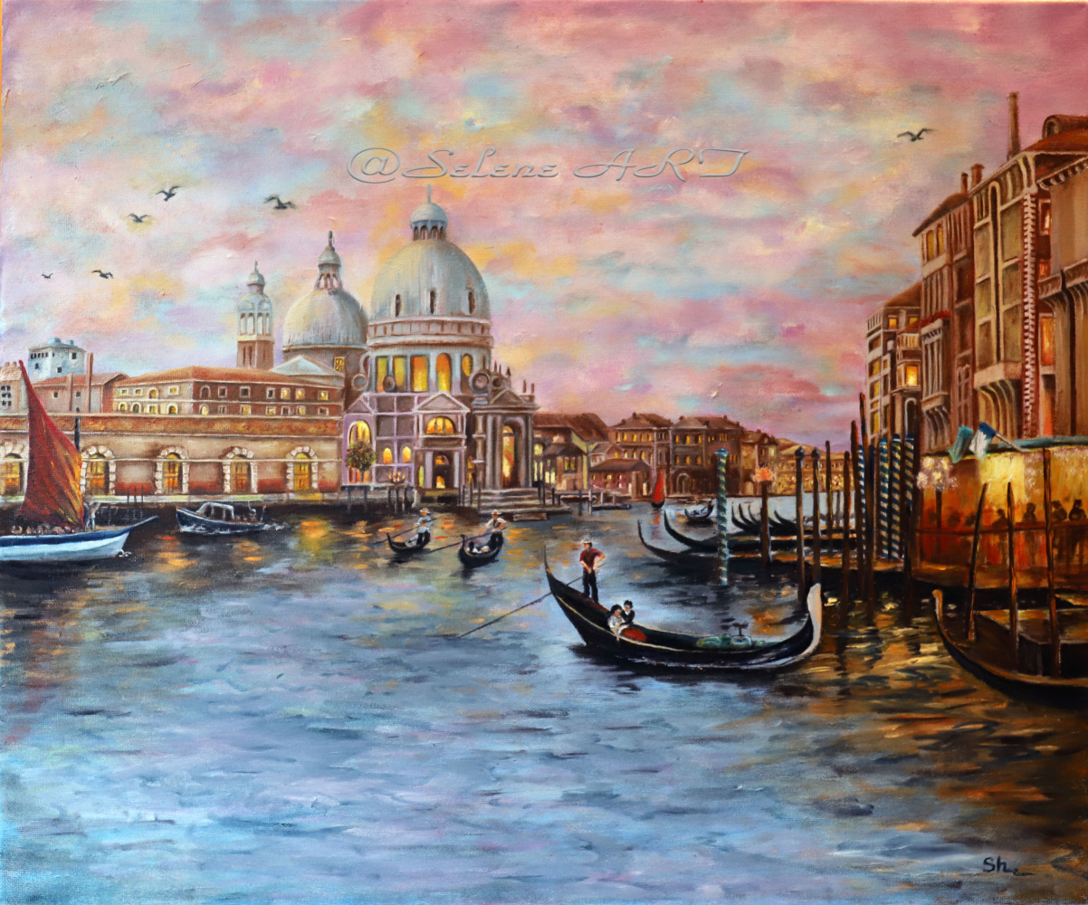威尼斯(绘画的托马斯油画)