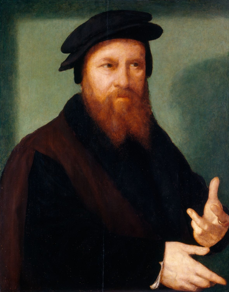 Йос ван Клеве. Автопортрет. 1530-1535