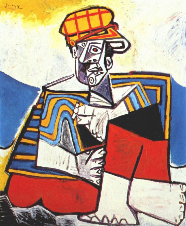 Пабло Пикассо. Курильщик