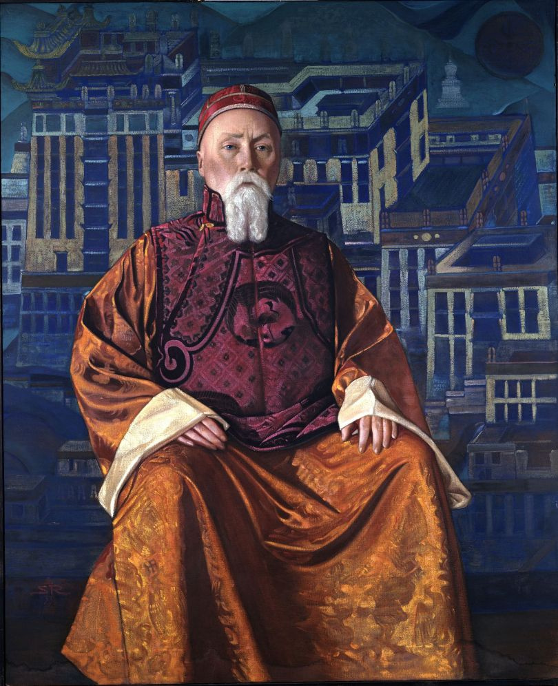 Святослав Николаевич Рерих. Портрет Николая Рериха в тибетском костюме