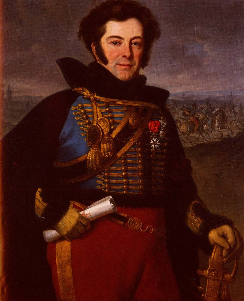 Эмиль Жан Орас Верне. Портрет подполковника, графа де Талуэ
