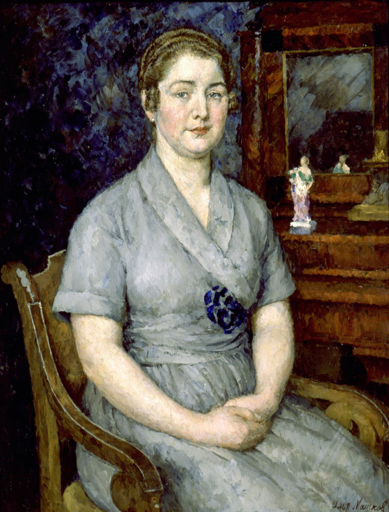 Илья Иванович Машков. Портрет жены художника