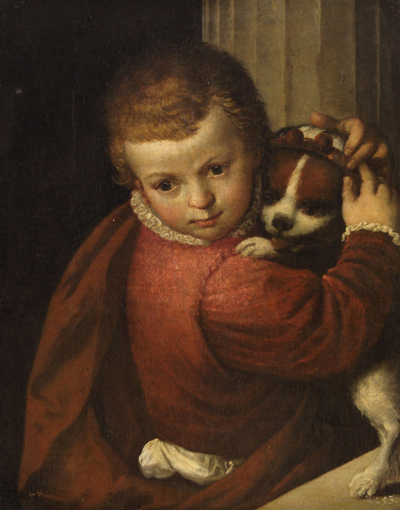 Паоло Веронезе. Мальчик с собакой