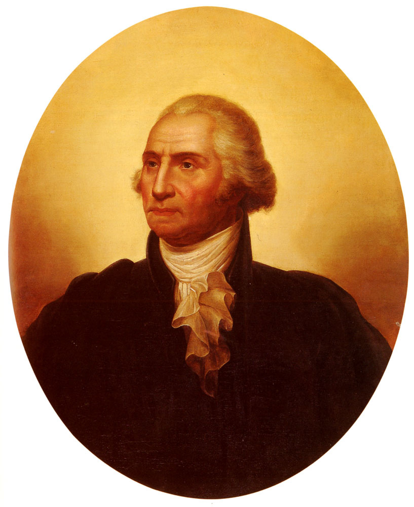 Рембрандт Пил. Портрет Джорджа Вашингтона