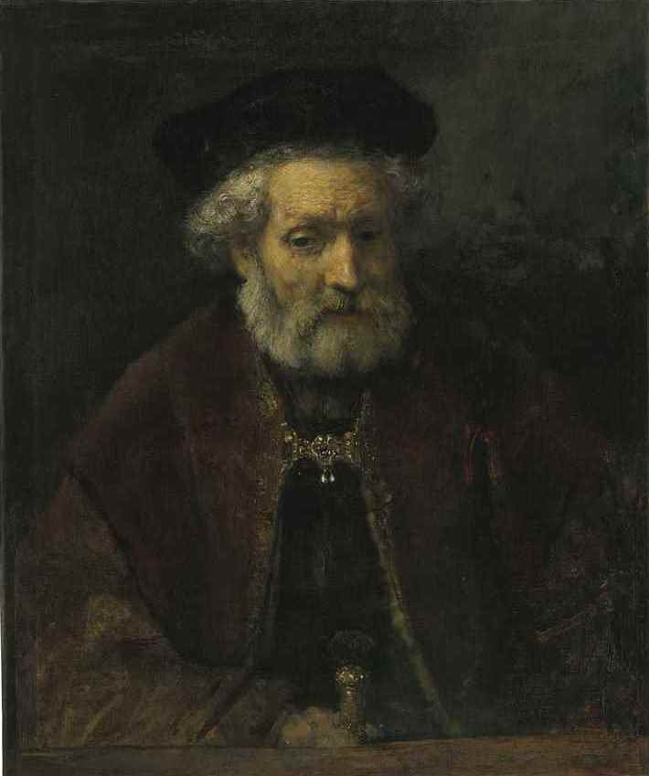 Рембрандт Харменс ван Рейн. Портрет бородатого старика