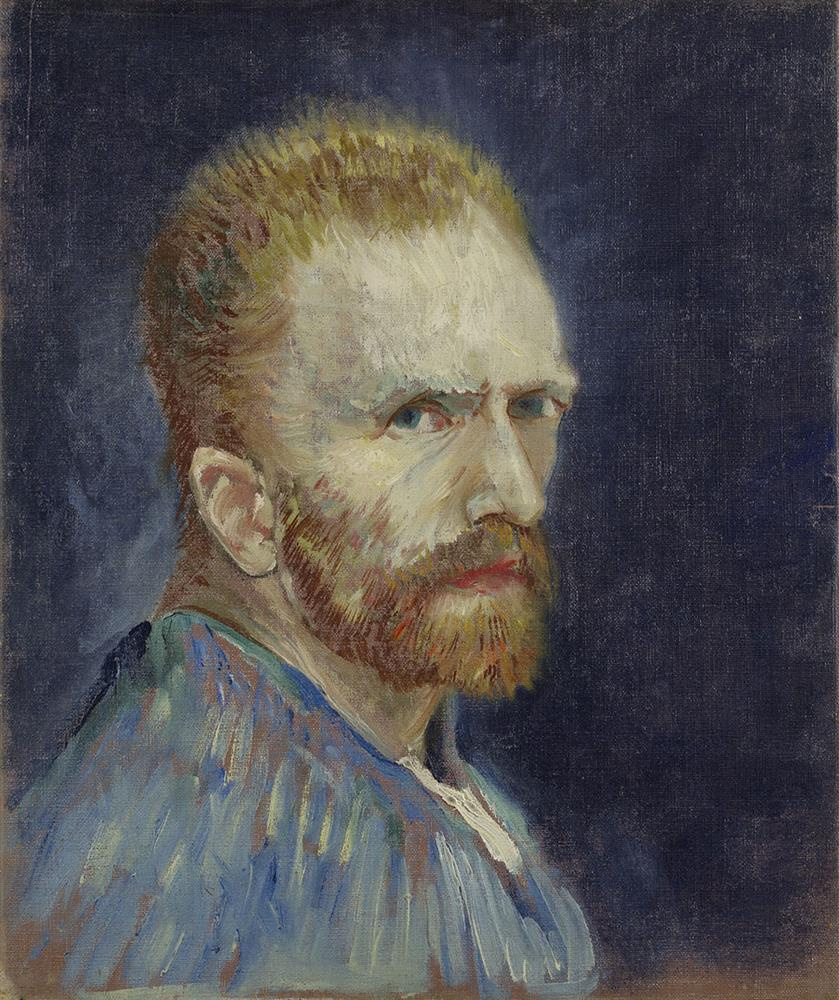 Винсент Ван Гог. Автопортрет (вариант 1887 года)