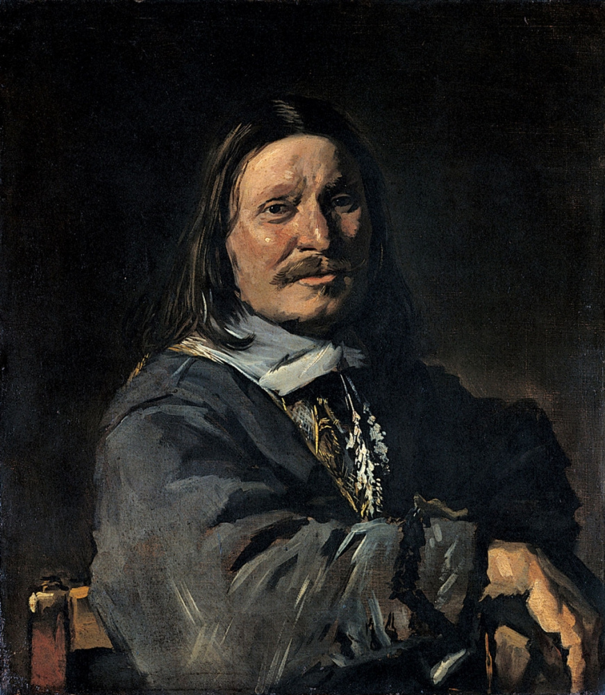 Франс Хальс. Портрет сидящего мужчины