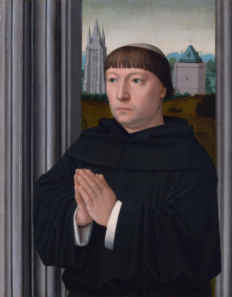 Герард Давид. Августинский монах молится