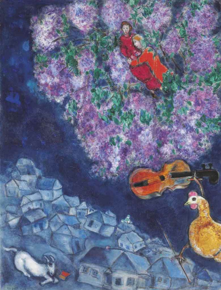 Марк Захарович Шагал. Синий воздух