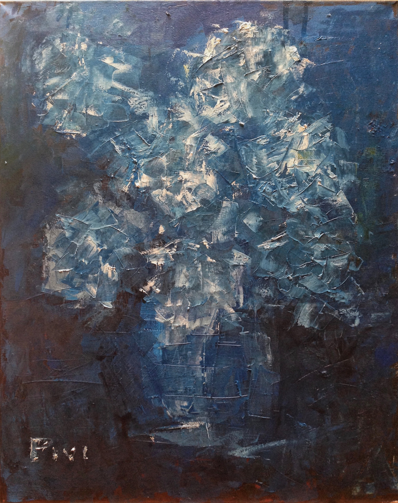 Pavel Kamyshnikau. Голубые цветы