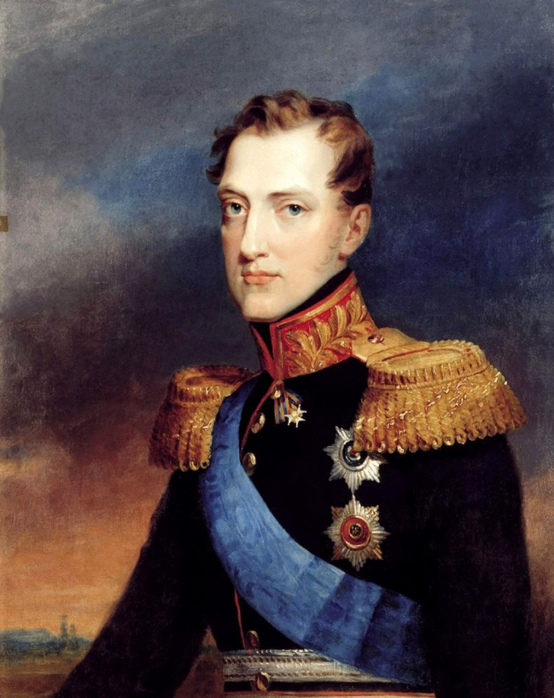 Вильгельм Август Голике. Портрет великого князя Николая Павловича