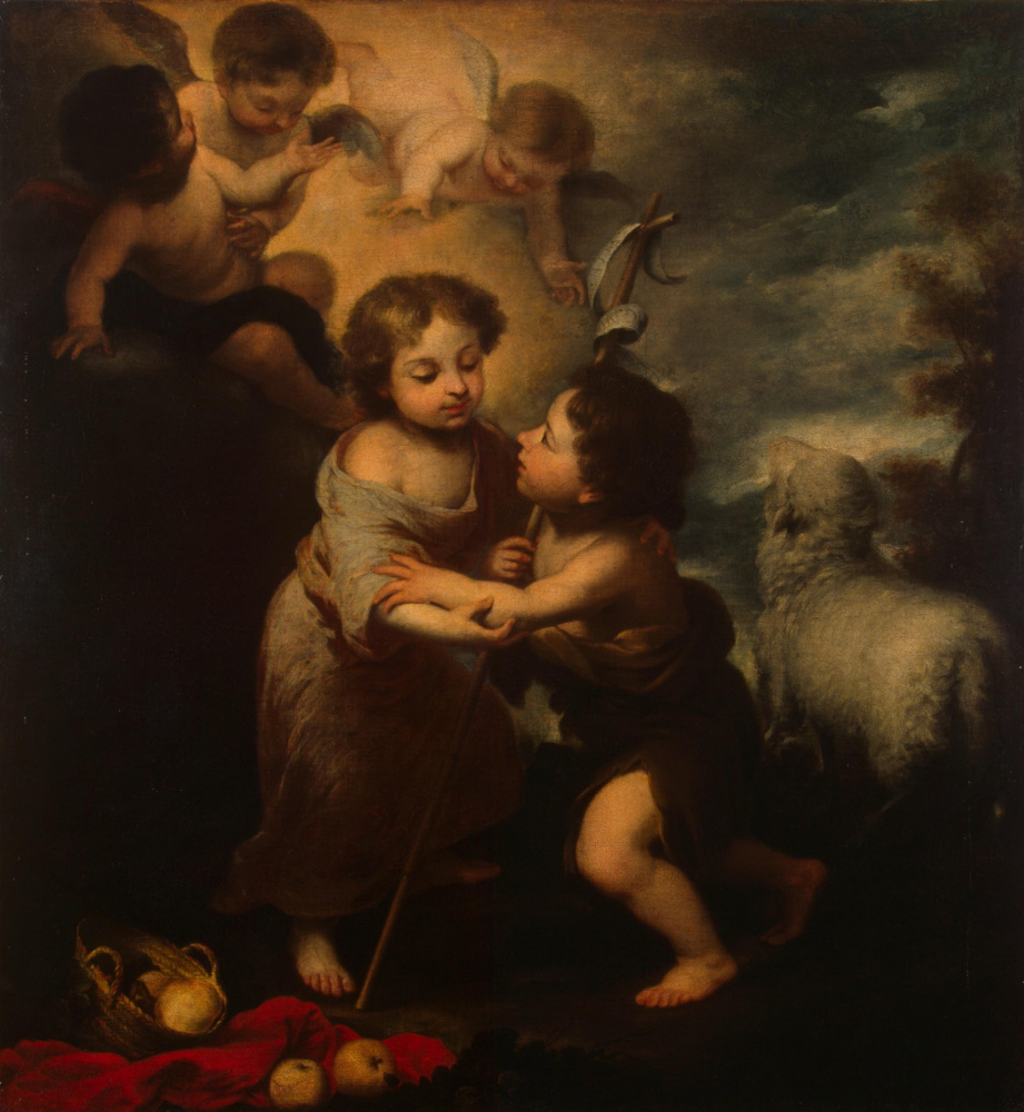 Христос и Иоанн Креститель в детстве