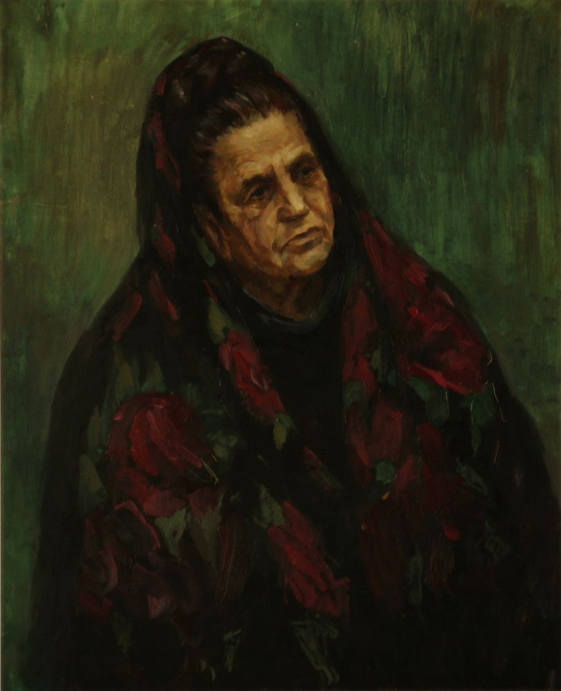 Тимур Мигунов. Портрет старушки