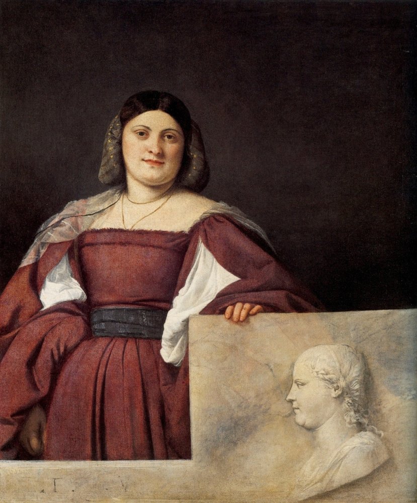 Тициан Вечеллио. Портрет женщины