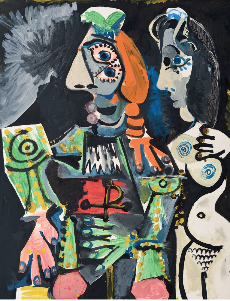 Пабло Пикассо. Матадор и обнаженная женщина