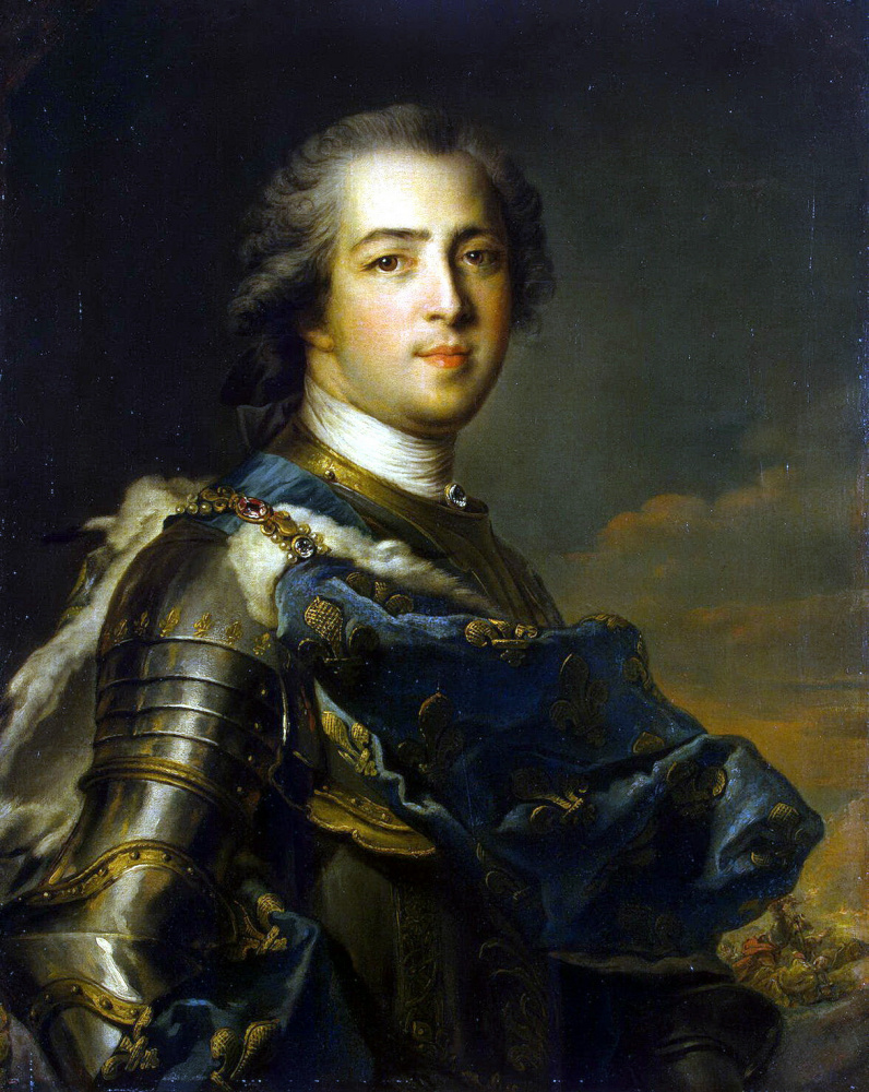 Жан-Марк Наттье. Портрет Людовика XV