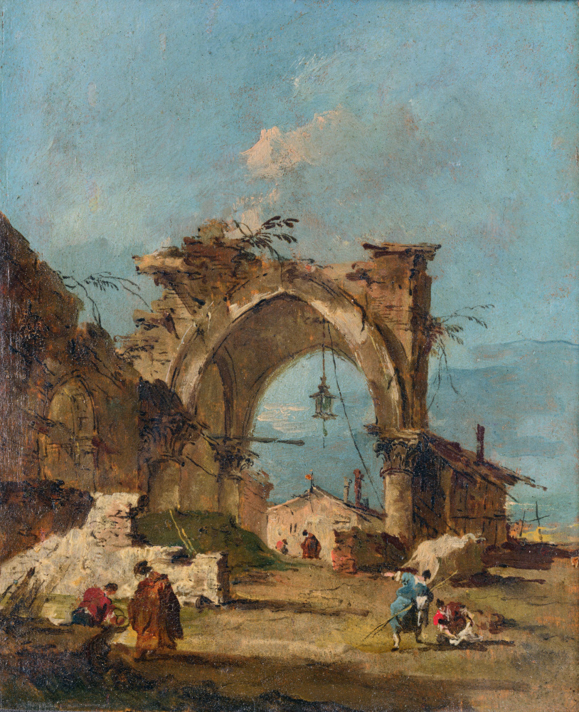 Франческо Гварди. Каприз с разрушенной аркой