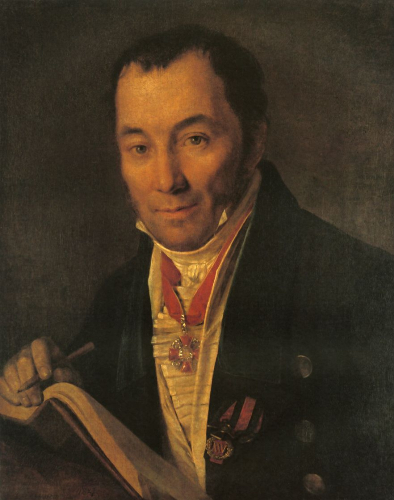 Алексей Гаврилович Венецианов. Портрет П. В. Хавского
