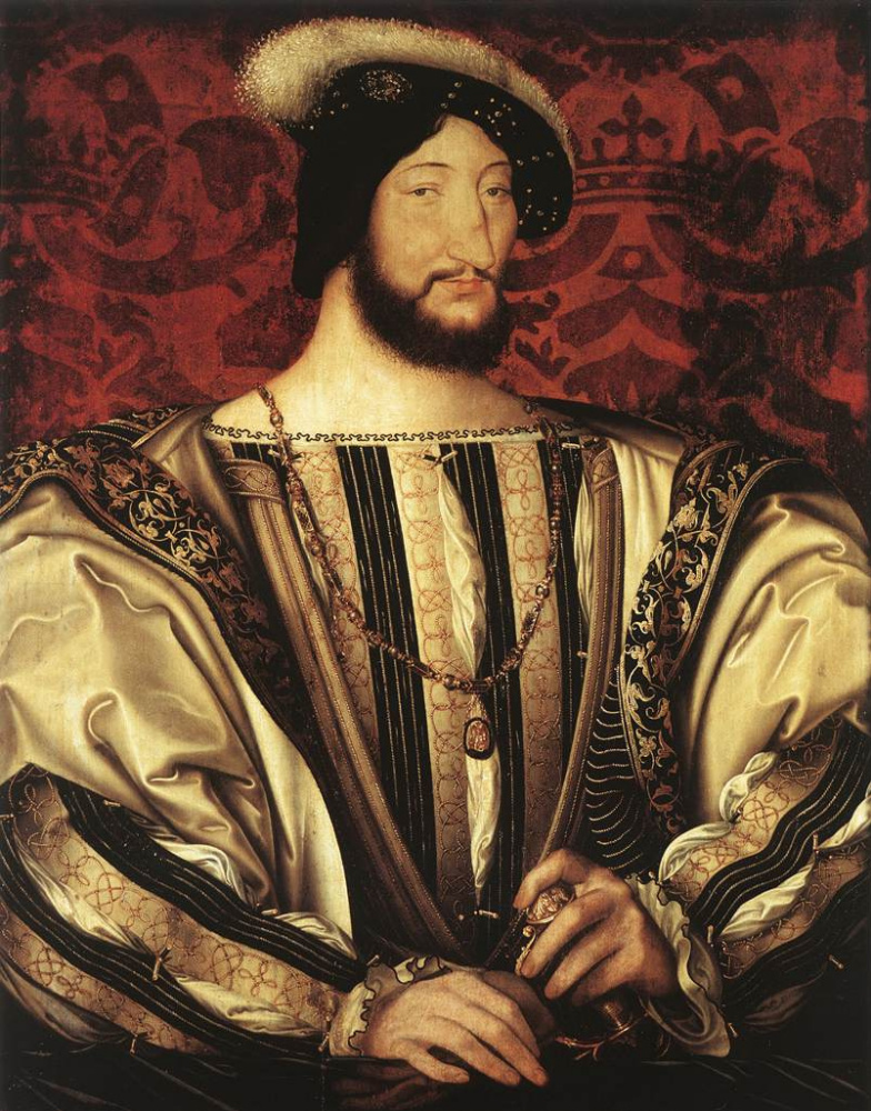 Жан Клуэ. Портрет Франсуа I короля Франции