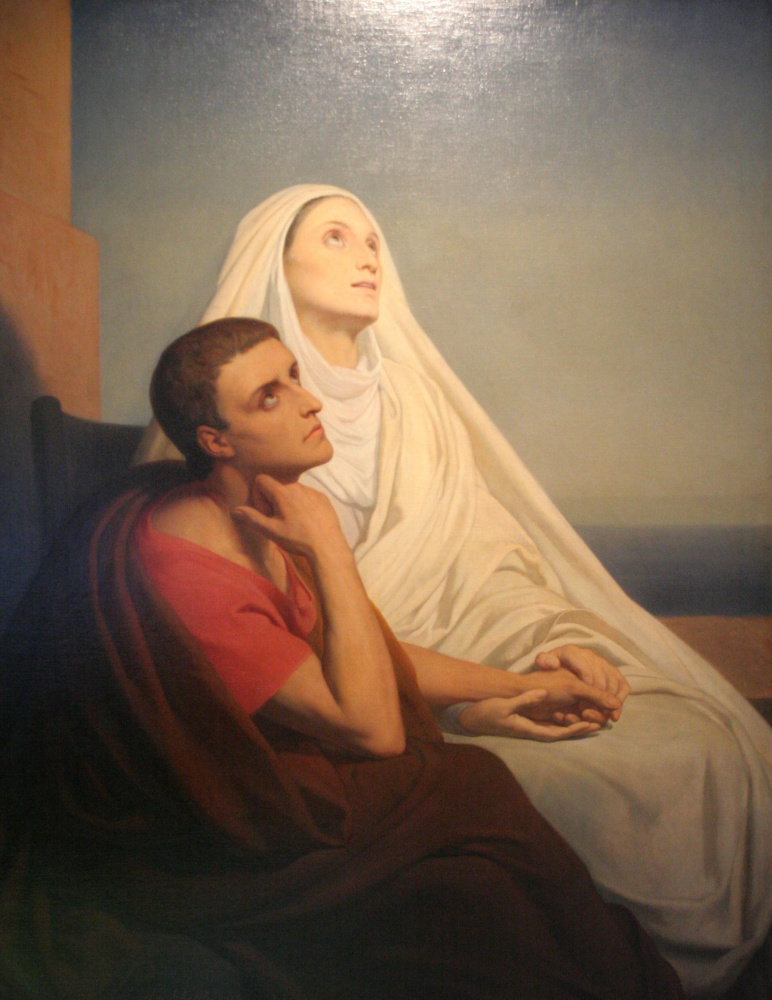 Святой Августин и его мать Святая Моника