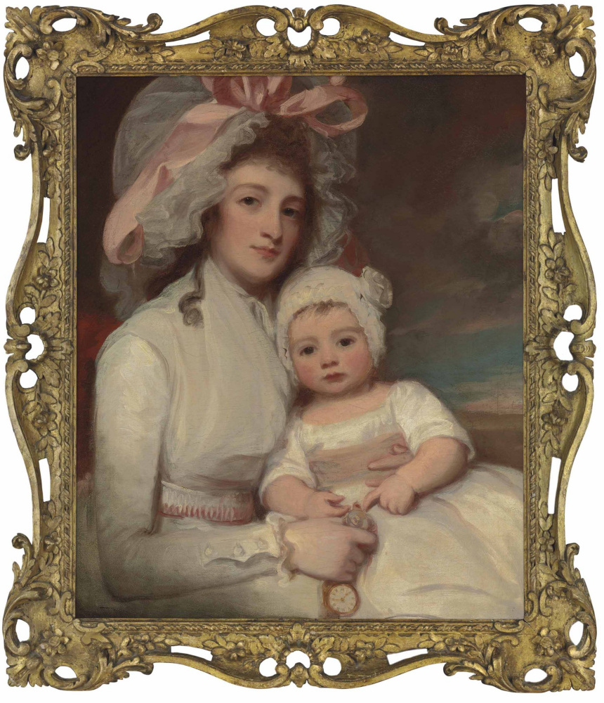 Портрет миссис Агнес Эйнсли с сыном Генри