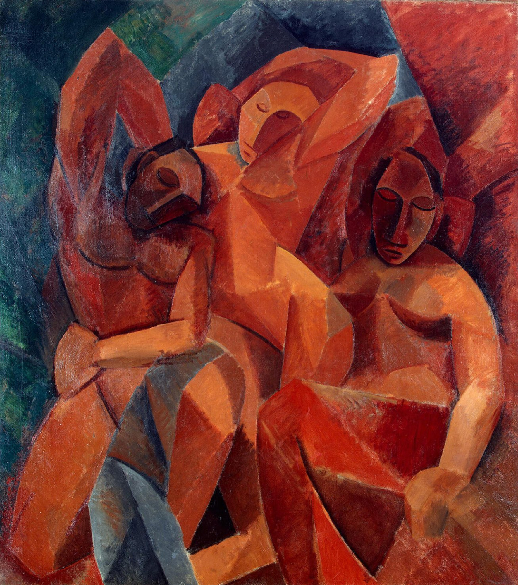 Пабло Пикассо. Три женщины