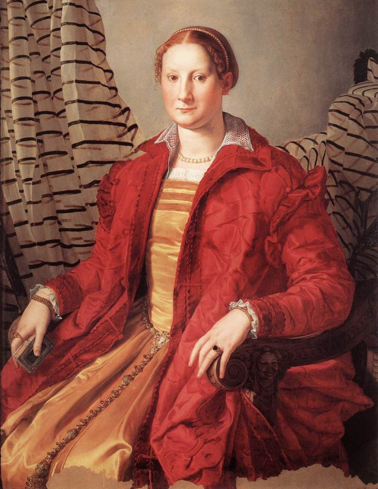 Аньоло Бронзино. Портрет знатной дамы