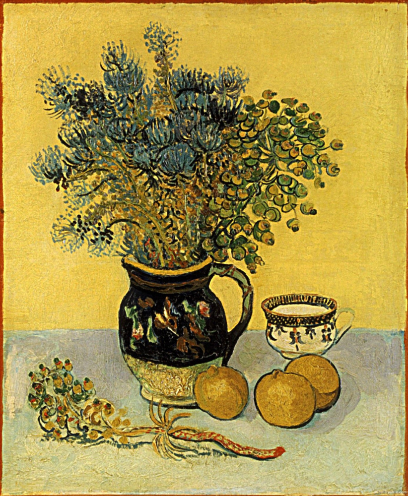 Винсент Ван Гог. Кувшин с полевым цветами