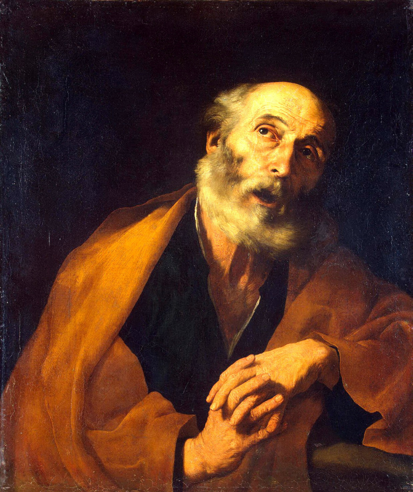 Хосе де Рибера. Раскаяние Святого Петра